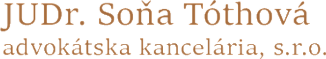 JUDr. Soňa Tóthová - Advokátní kancelář